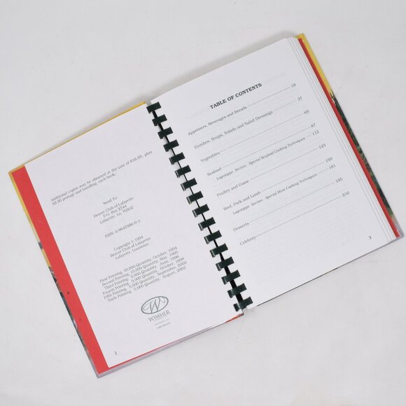 Cajun Men Cook Recipe Book Food Louisiana Hardcover Spiral Illustrated Beaver Cl - Picture 8 of 14